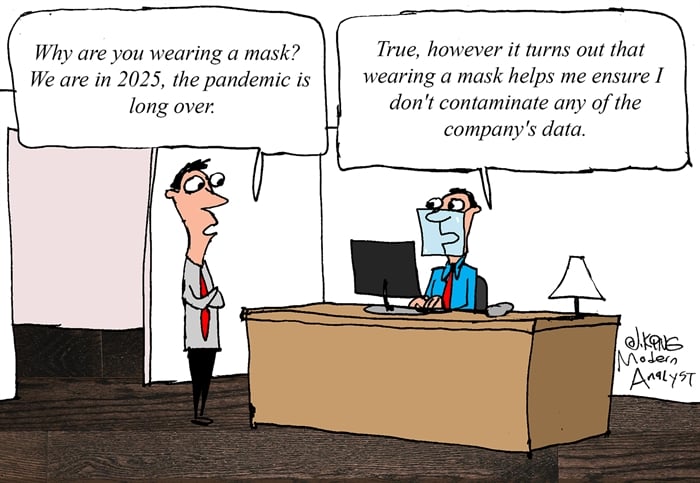 Humor - Cartoon: Keep Your Data Healthy